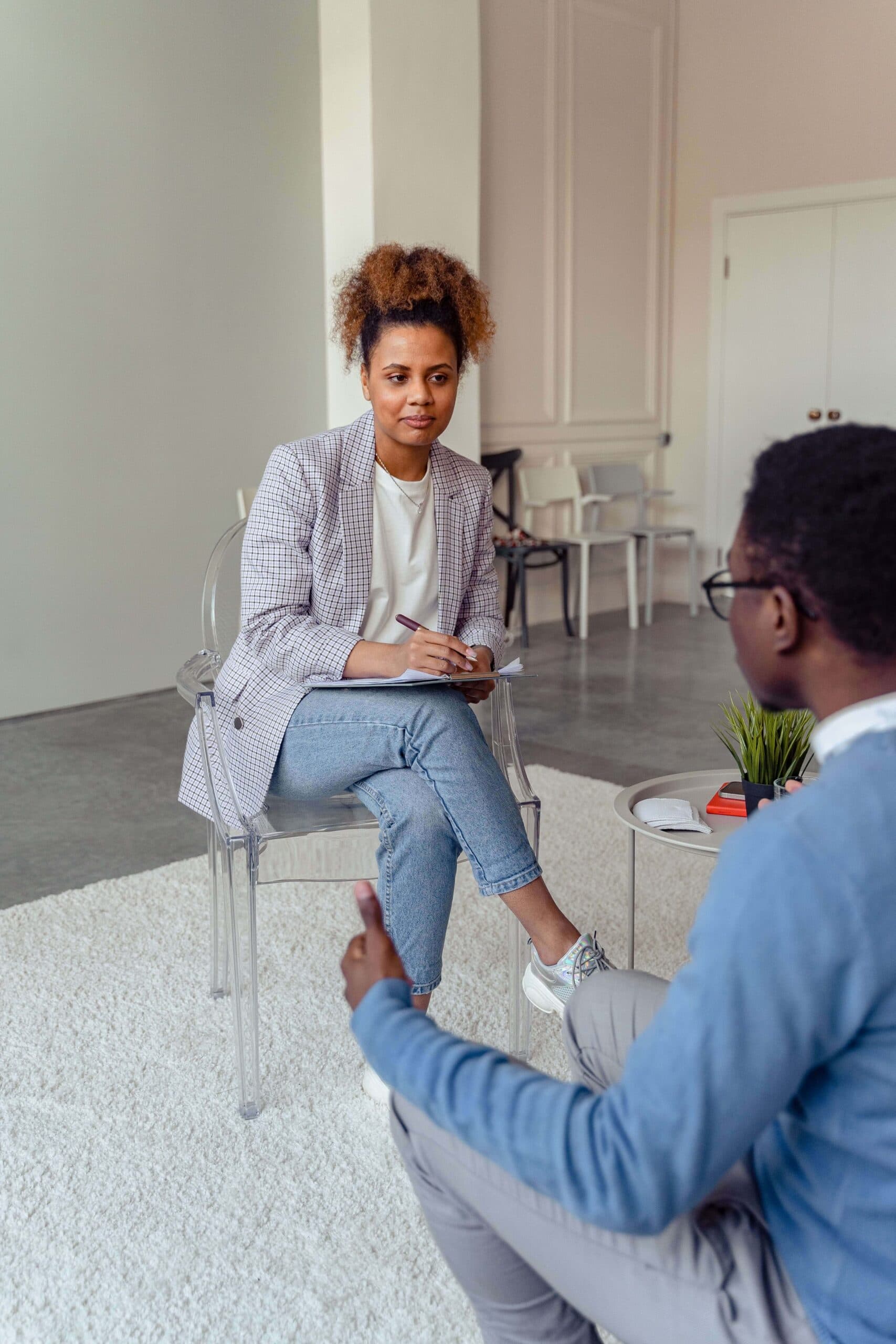 Quiet therapeutic space for virtual psychotherapy